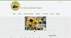 Desktop Screenshot of greatsunflower.org